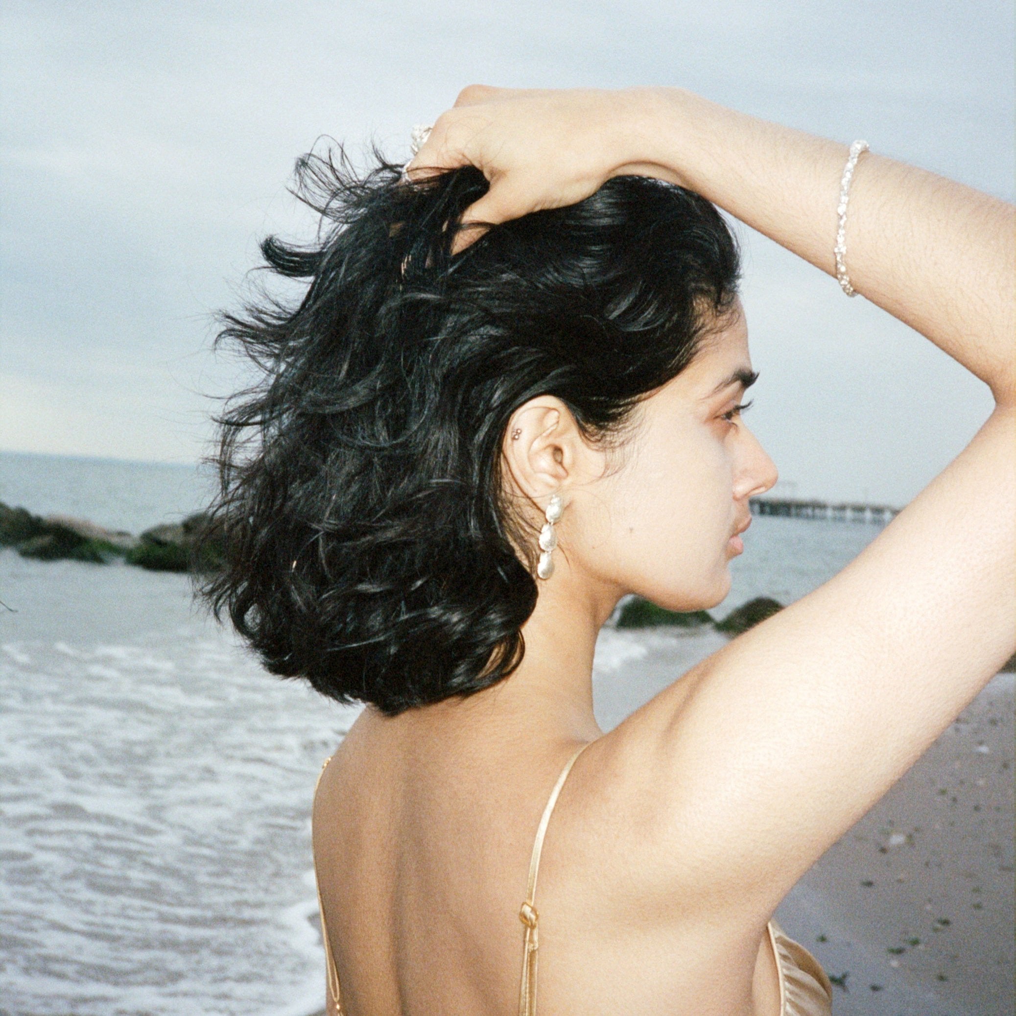 Unearthed- the Seashell Dangle Earrings