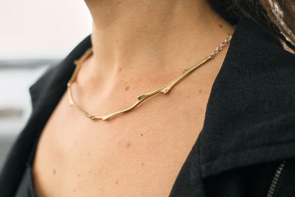 the fruit branch necklace