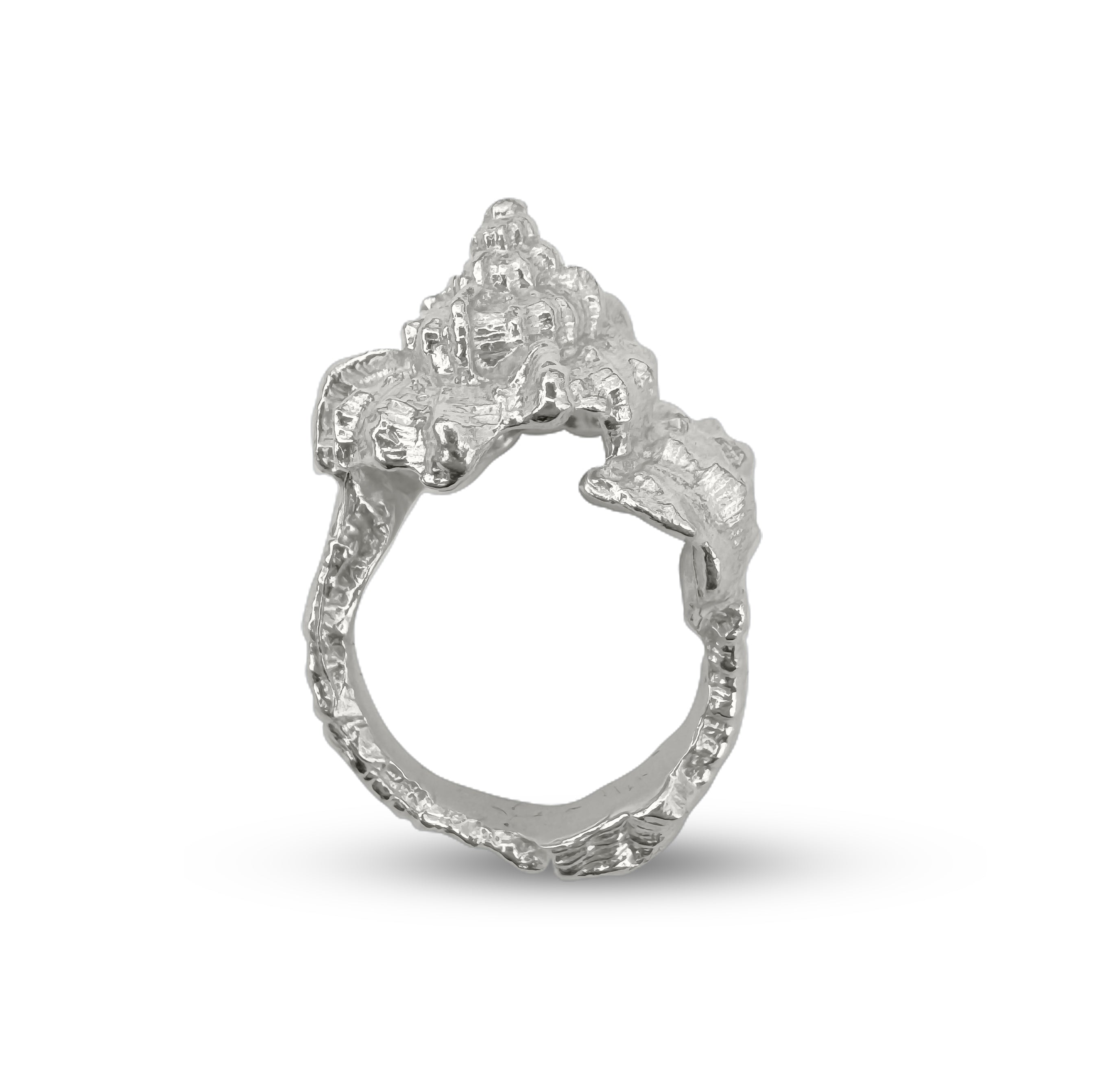 Unearthed- the limited edition broken seashell ring