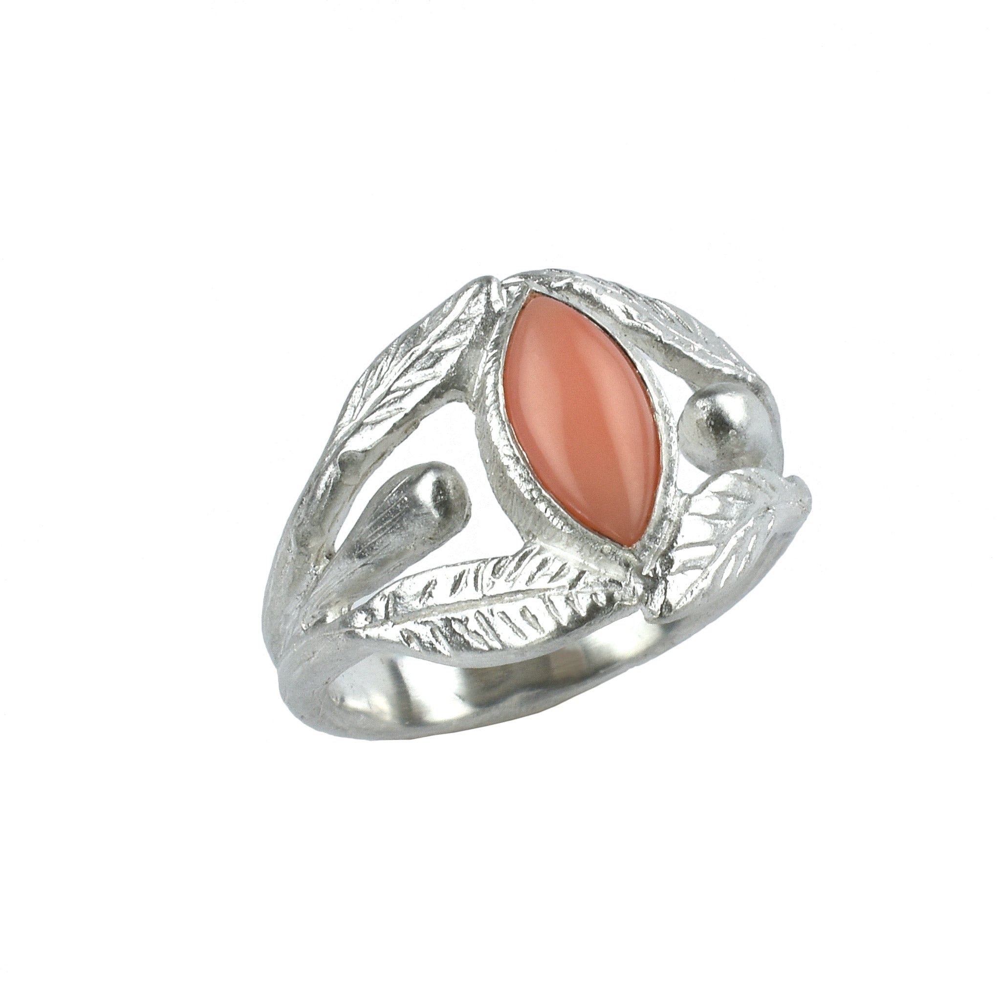 La Marquise Cabochon Ring fiançailles bague unique de tous les jours