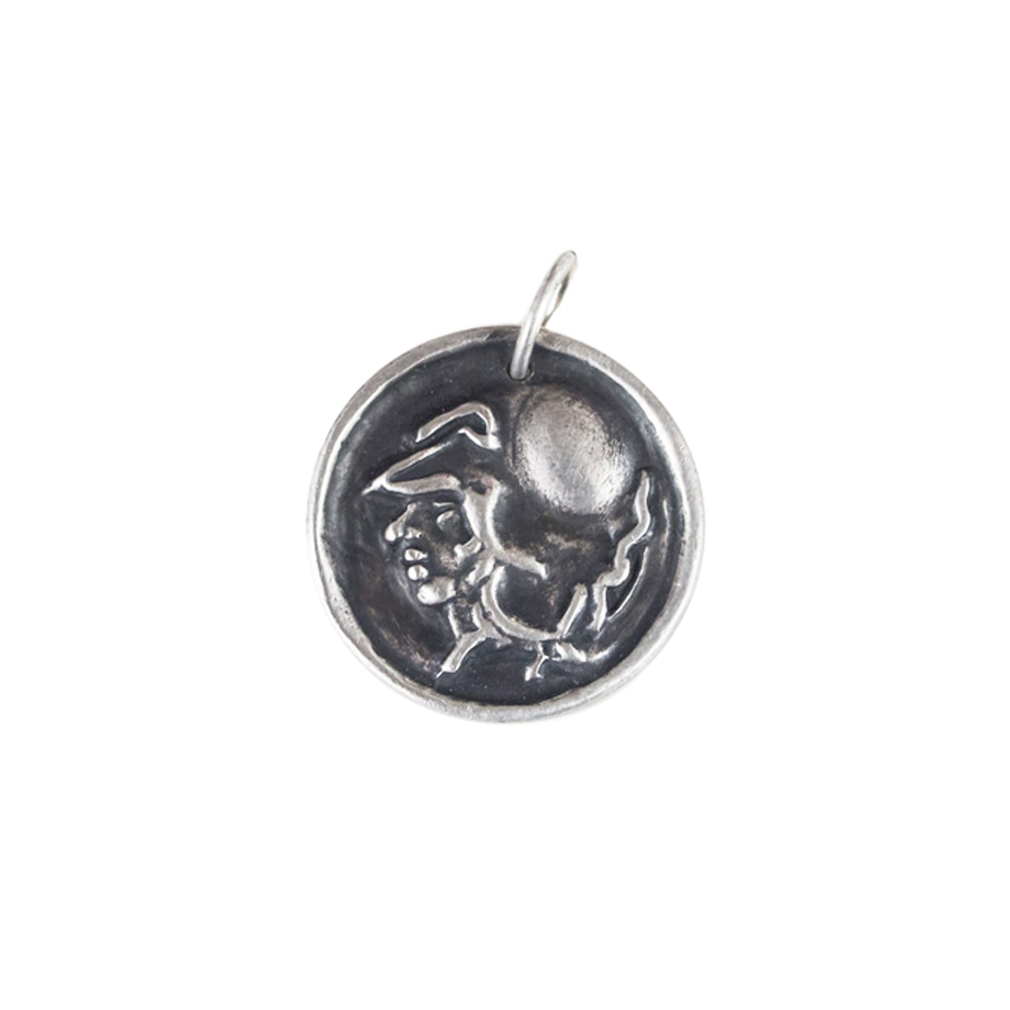 Le pendentif guerrier en argent