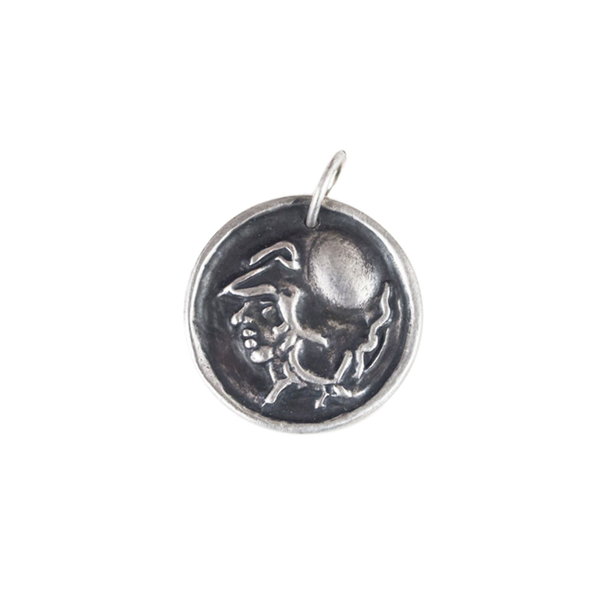 Le pendentif guerrier en argent