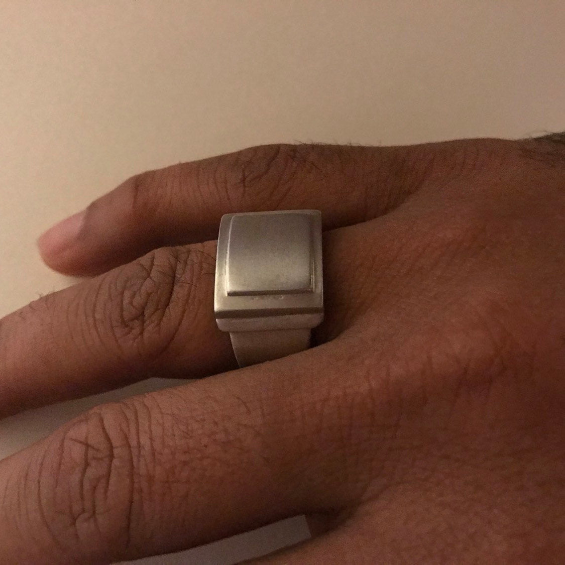 Bague homme et femme chevalière Step