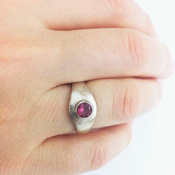Roman bezel ring