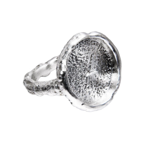 sterling silver acorn ring-ready to ship size 6.5