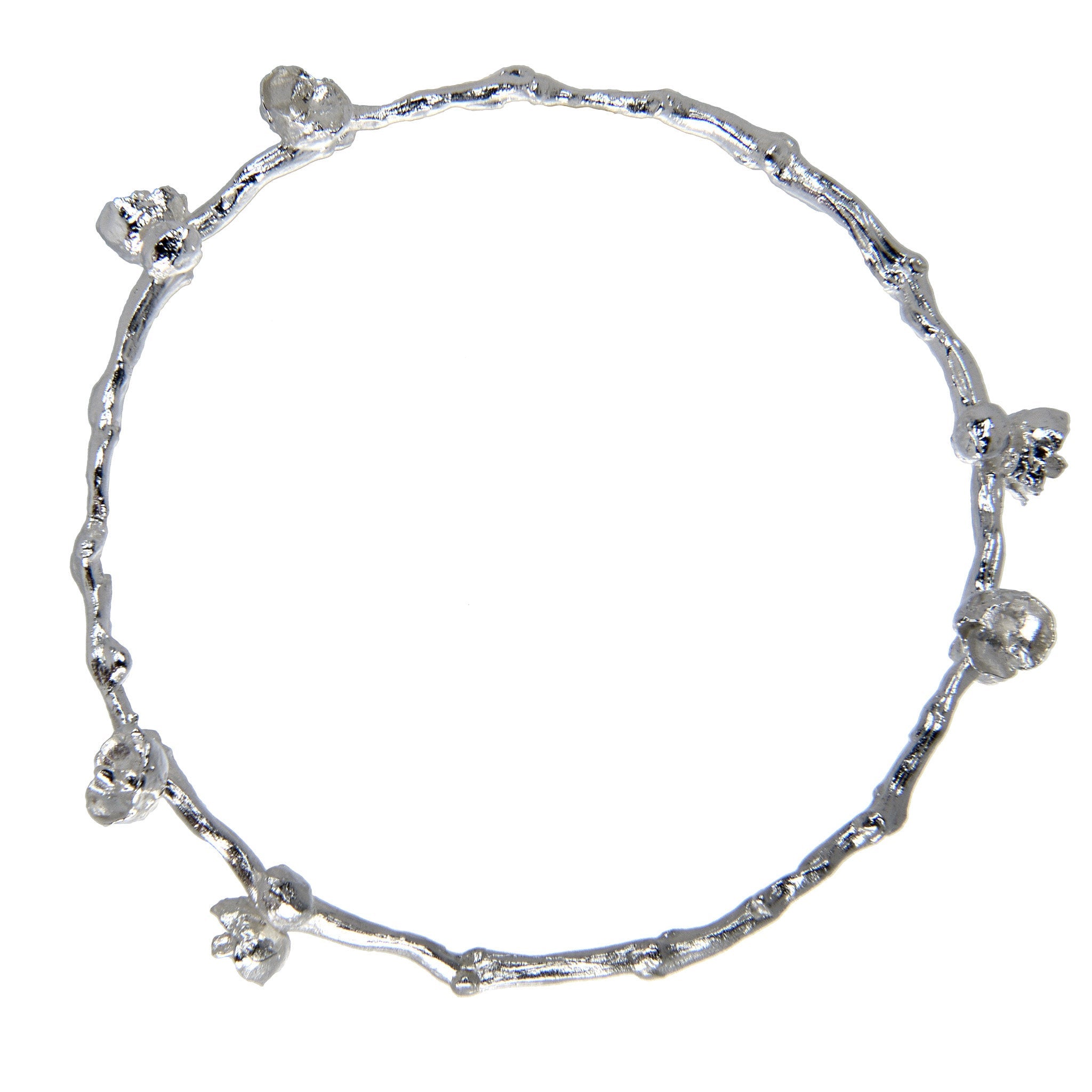 le bracelet branche de dattes en argent