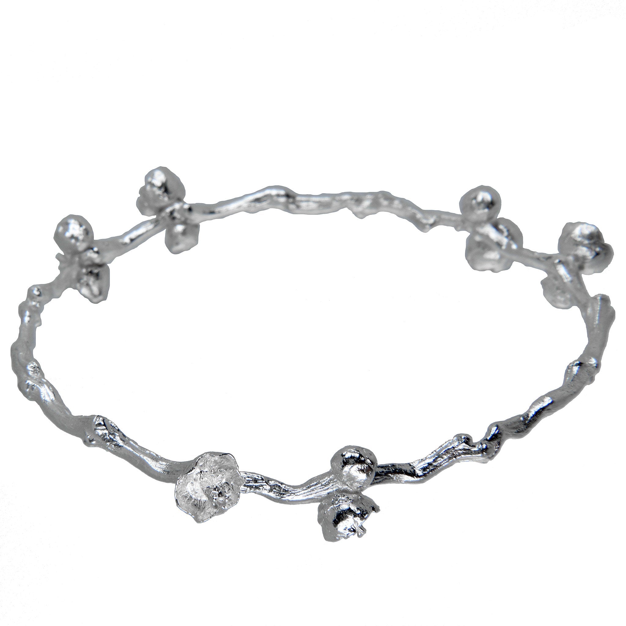 le bracelet branche de dattes en argent