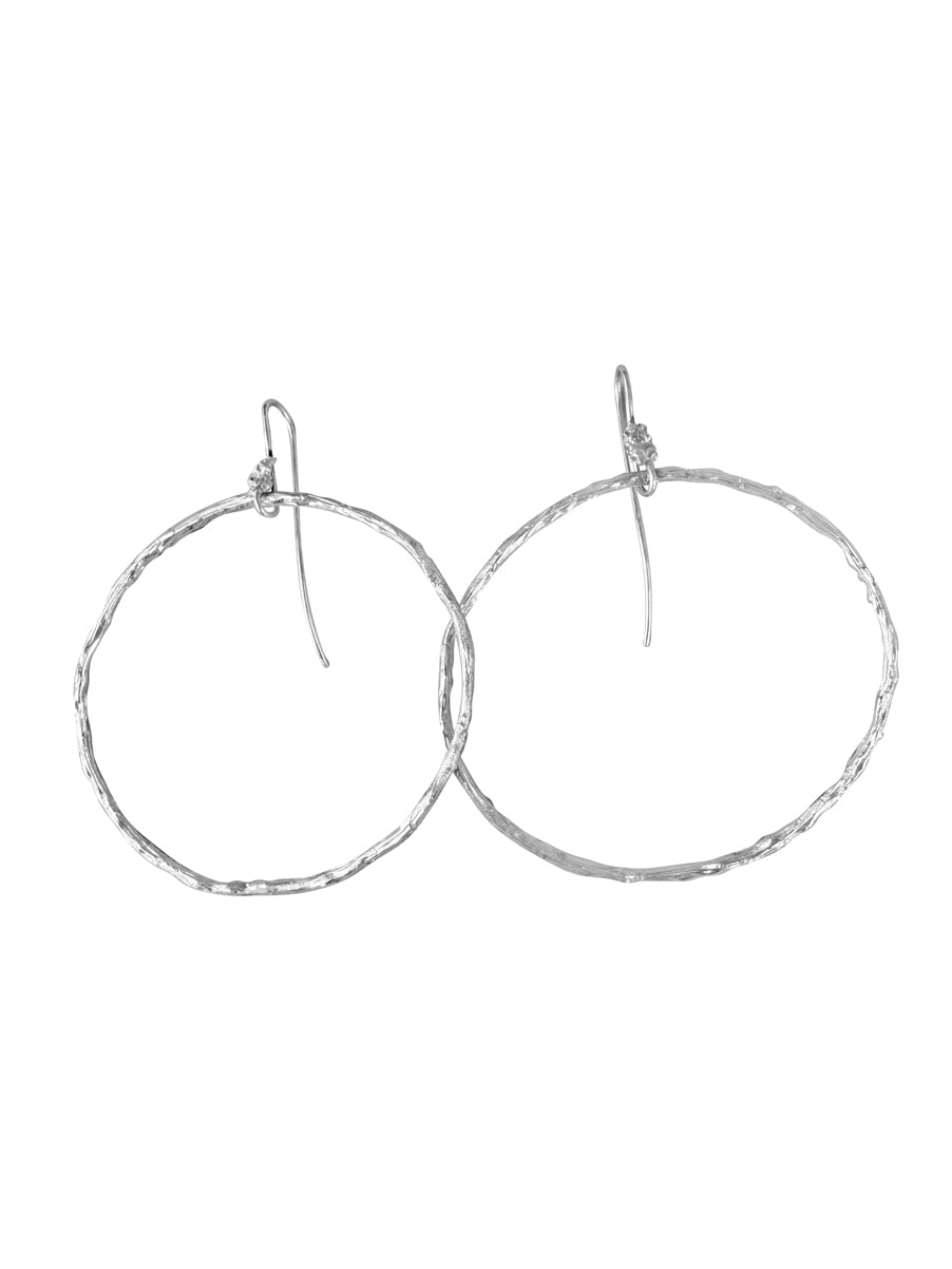 The root hoop earrings