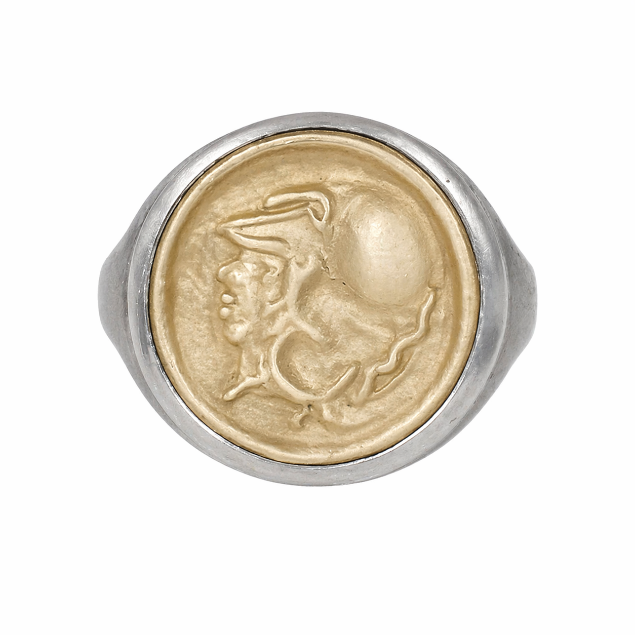 la bague médaille du guerrier