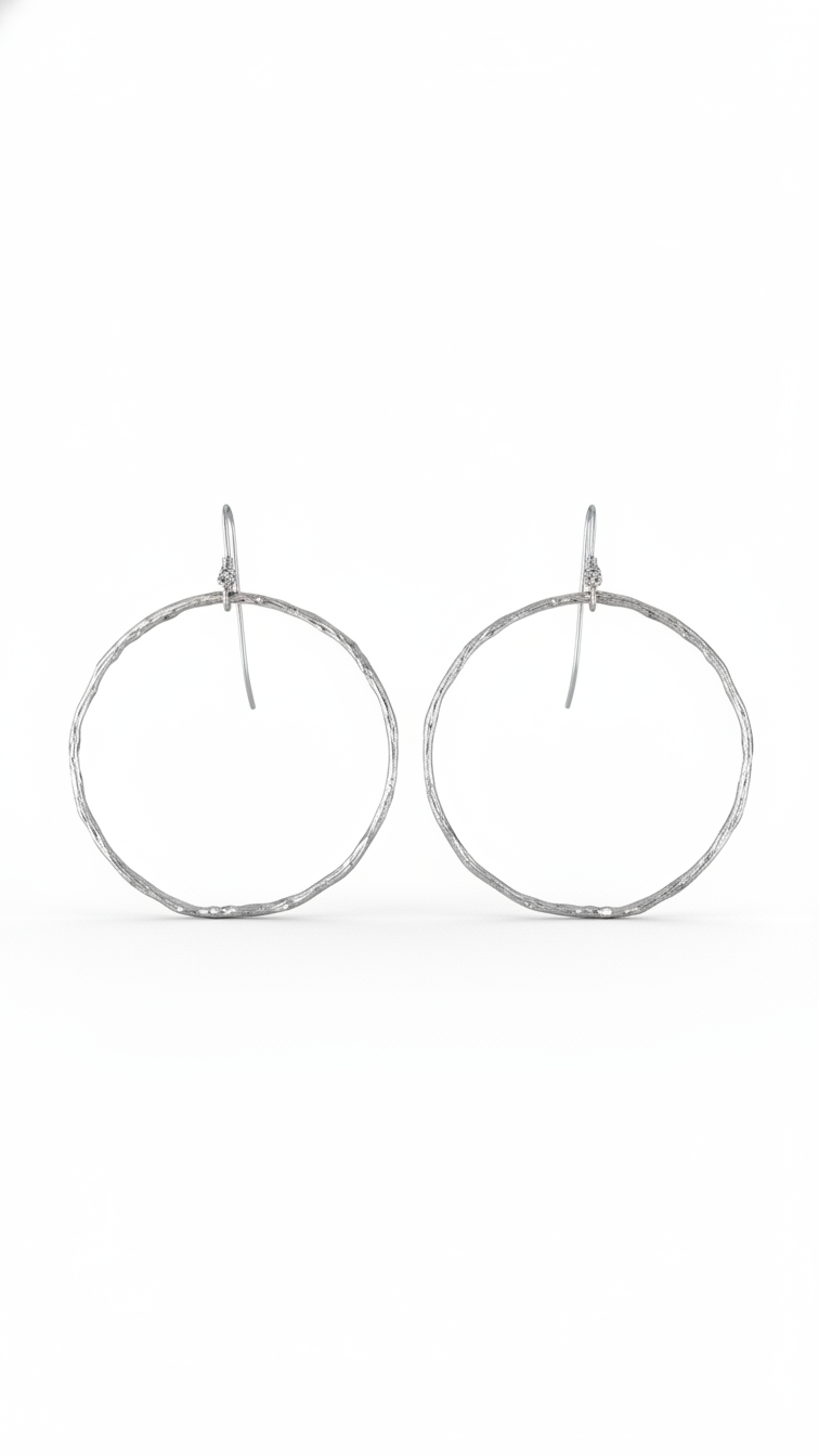 The root hoop earrings