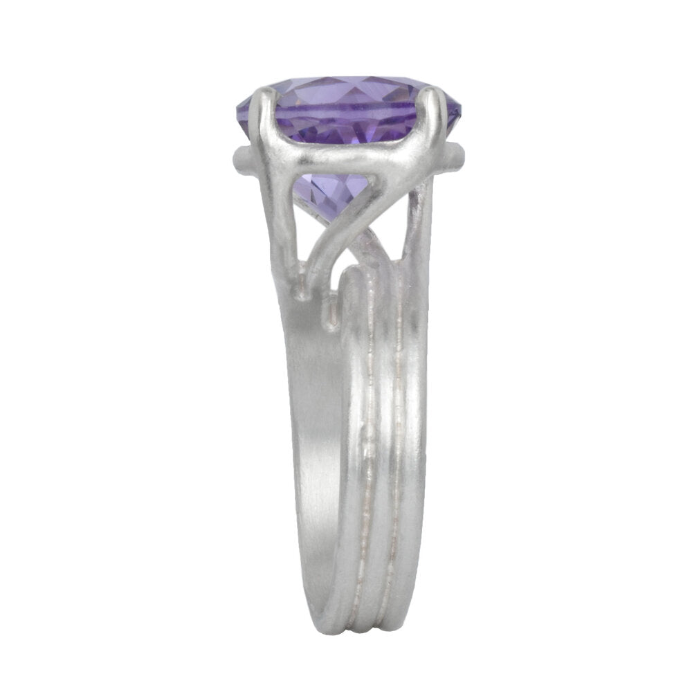 rose de France amethyst wisteria ring size 6.5