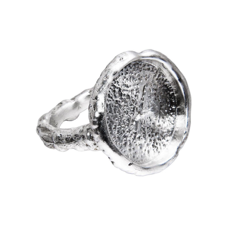 sterling silver acorn ring
