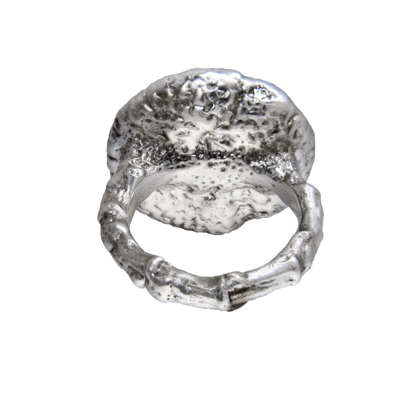 sterling silver acorn ring