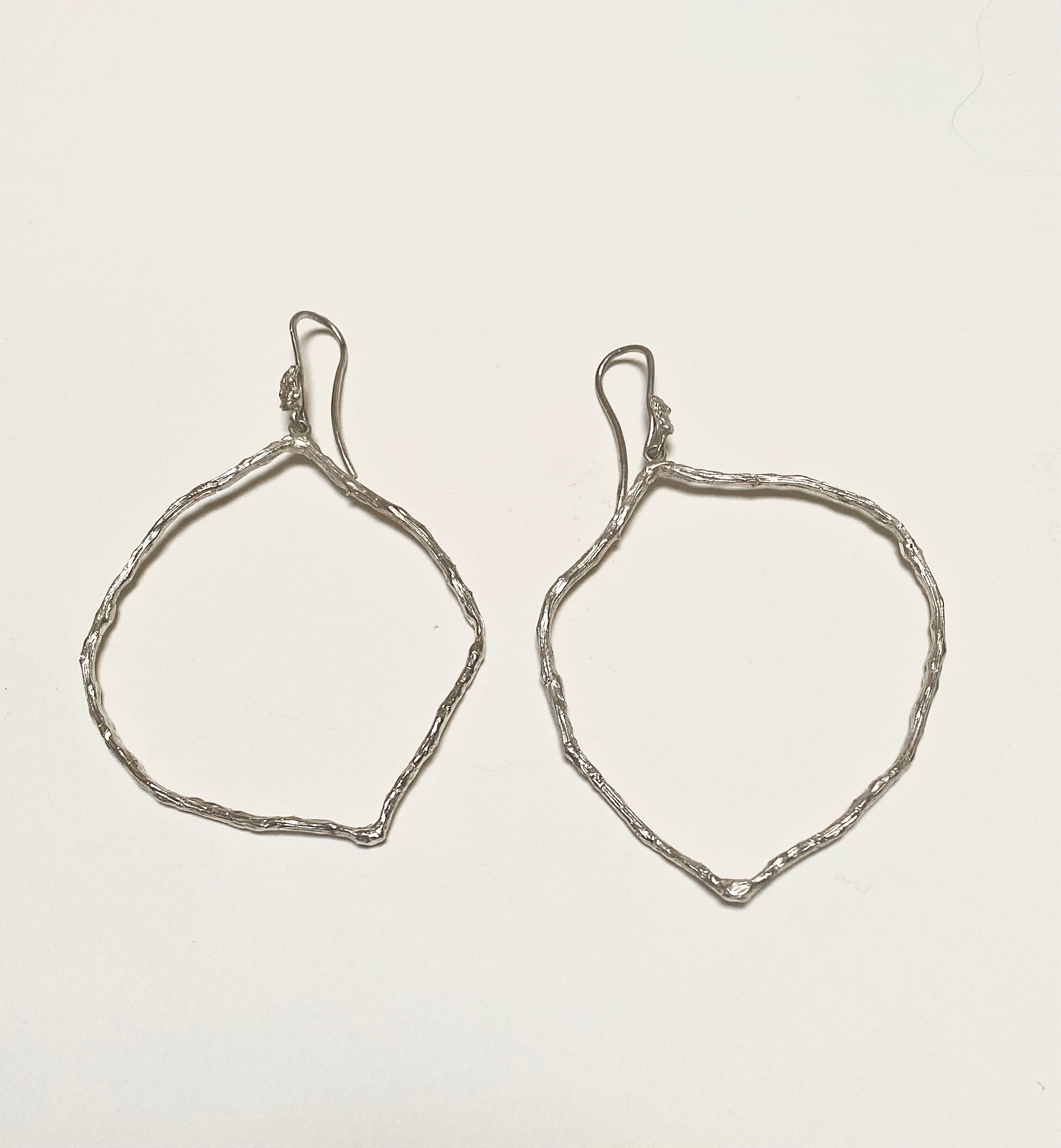 the silver root earrings